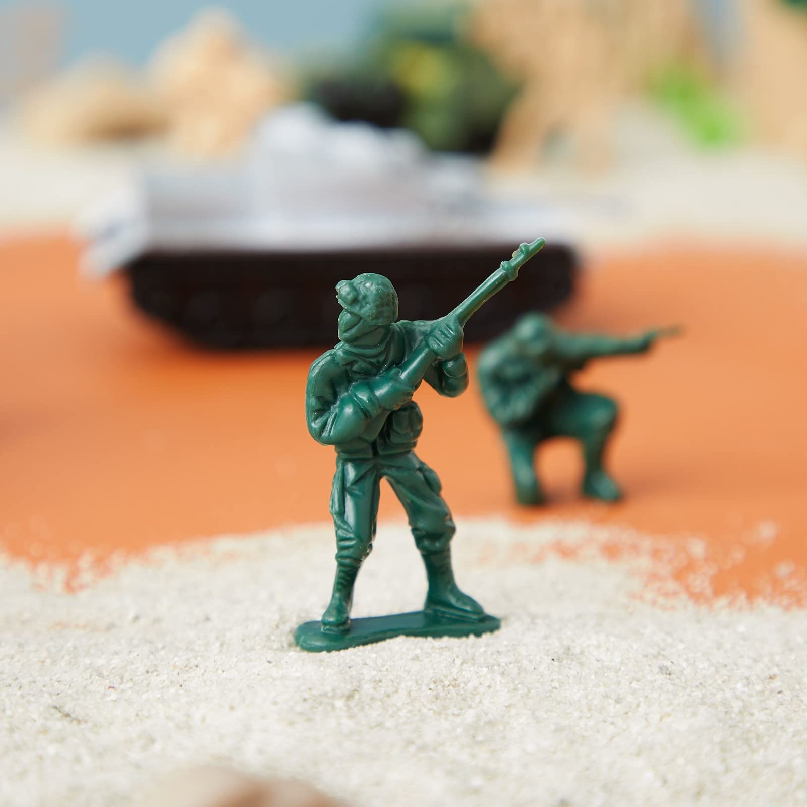 Amazon.co.jp: Juvale Army メンズ トイ ソルジャー プレイセット